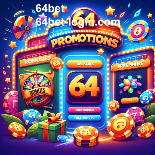 Atraia Ganhos com as Promoções de Jogos na 64bet